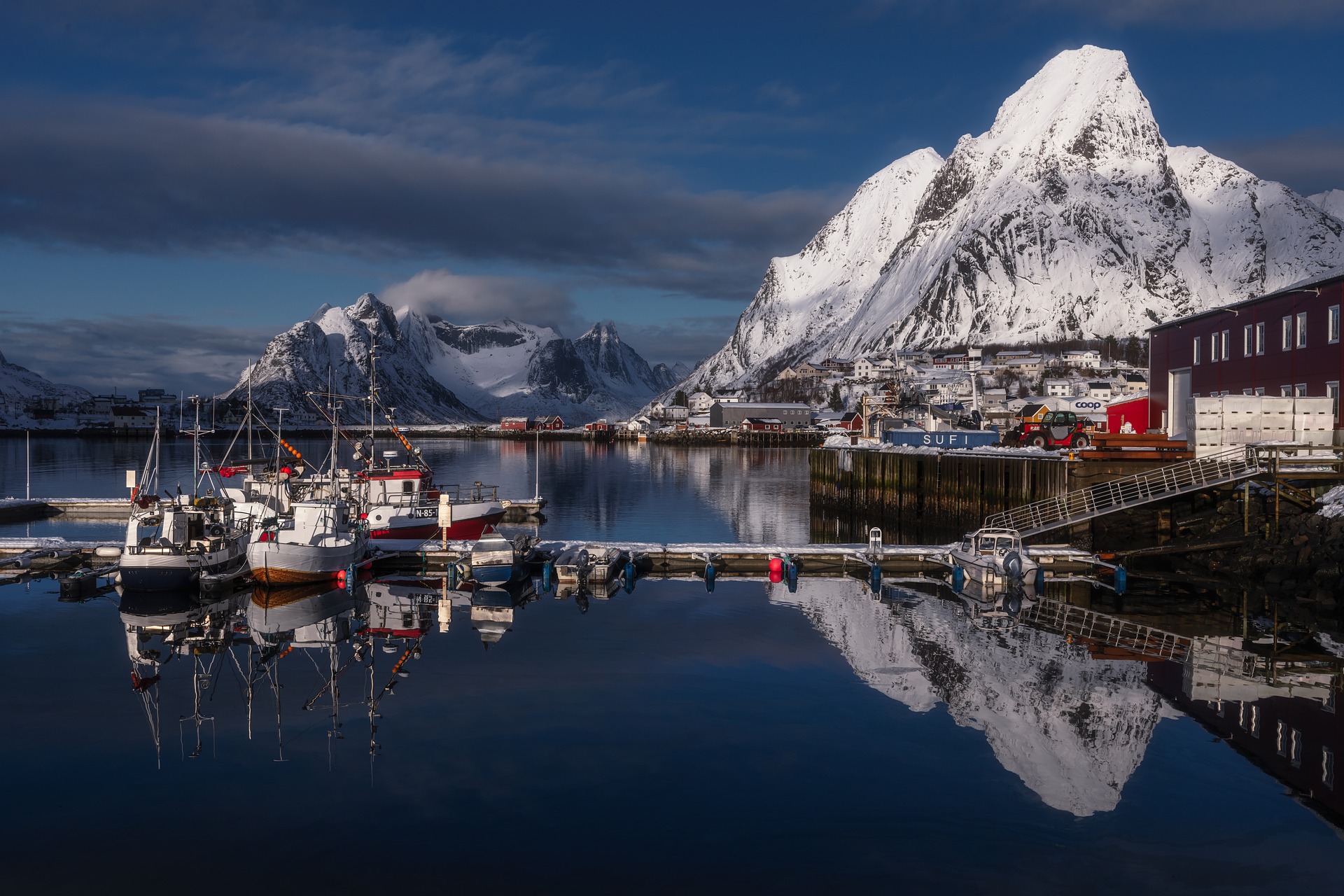 Lofoten im Winter - Bild von Ida auf Pixabay